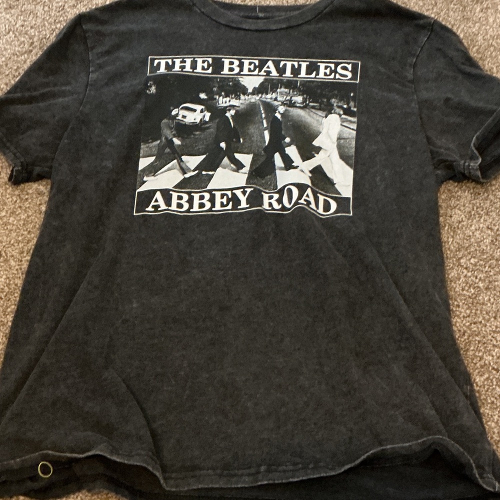 The Beatles Charcoal Gray Apparel